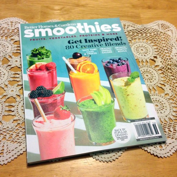 Smoothies Magazine / Cookbook of Recipes from Better Homes and Gardens - Picture 1 of 10